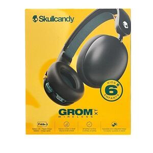 Skullcandy Grom XT KIDS Wireless Headphones Black Bluetooth 45hr Battery Unisex